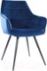 Миниатюра изображения товара Стул Signal Lilia Velvet (Bluvel 86, темно-синий/черный)