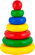 Миниатюра изображения товара Развивающая игрушка Десятое королевство Выдувка. Пирамидка Малышок-6Ш / 01602