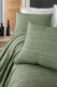 Миниатюра изображения товара Набор текстиля для спальни Sarev Echo летнее с наволочкой 1.5 / Y 828 ECHO (V-12)k.yesil