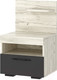 Миниатюра изображения товара Прикроватная тумба Памир Соната ТС-450 (крафт белый/антрацит)