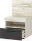 Миниатюра изображения товара Прикроватная тумба Памир Соната ТС-450 (крафт белый/антрацит)