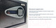Миниатюра изображения товара Мебельный сейф Klesto Hotel Safe 200/350E