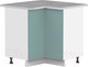 Миниатюра изображения товара Шкаф под мойку Интермебель Микс Топ ШСРУМ 850-29-900 (сумеречный голубой/мрамор лацио светлый)
