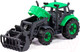 Миниатюра изображения товара Погрузчик игрушечный Полесье Прогресс Сельскохозяйственный / 94599 (инерционный, зеленый)