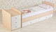 Миниатюра изображения товара Детская кровать-трансформер Фея 1100 / 0001033.161 (дуб пастельный/белый)
