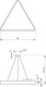 Миниатюра изображения товара Потолочный светильник ЭРА Geometria Delta / Б0050576