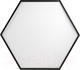 Миниатюра изображения товара Потолочный светильник ЭРА Geometria Hexagon / Б0050553
