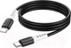 Миниатюра изображения товара Кабель Hoco X82 Type-C to Type-C (1м, черный)