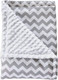 Миниатюра изображения товара Плед для малышей Sofi Зигзаги 90x90 / 5030-3 (серый)