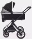 Миниатюра изображения товара Детская универсальная коляска MOWbaby Tilda 2 в 1 / MB064 (черный)