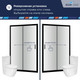 Миниатюра изображения товара Душевая дверь RGW PA-016 / 350801613-14