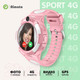 Миниатюра изображения товара Умные часы детские Aimoto Sport 4G GPS / 9220102 (розовый)