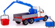 Миниатюра изображения товара Автомобиль-кран Полесье Майк с манипулятором / 94308 (белый/синий)