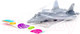 Миниатюра изображения товара Самолет игрушечный Полесье Шквал-57 / 95350