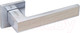 Миниатюра изображения товара Ручка дверная Аллюр Арт Лана 869SSD (матовый хром/светло-серое дерево)