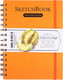 Миниатюра изображения товара Скетчбук Малевичъ 401509 (20л, оранжевый)