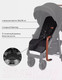 Миниатюра изображения товара Детская прогулочная коляска Rant Vega 2023 / RA057 (черный)