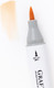 Миниатюра изображения товара Маркер перманентный Малевичъ GrafArt Brush 190106 (телесный персиковый)