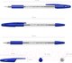 Миниатюра изображения товара Набор шариковых ручек Erich Krause R-301 Classic Stick&Grip / 56617 (8шт, синий)