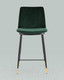 Миниатюра изображения товара Стул барный Stool Group Мелисса / FDC9055C GREEN FUT-73 (велюр зеленый)