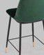 Миниатюра изображения товара Стул барный Stool Group Мелисса / FDC9055C GREEN FUT-73 (велюр зеленый)