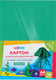 Миниатюра изображения товара Набор цветного картона ArtSpace КТ1А4_37994 (10л, зеленый)