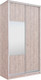 Миниатюра изображения товара Шкаф-купе Рэйгрупп 120 SSX Elgon РГ-06.05 (сосна натуральная/хром)