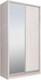 Миниатюра изображения товара Шкаф-купе Рэйгрупп 158 YYX Elgon РГ-04.02 (ясень снежный/хром)