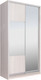 Миниатюра изображения товара Шкаф-купе Рэйгрупп 138 YYX Elgon РГ-05.06 (ясень снежный/хром)