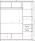 Миниатюра изображения товара Шкаф-купе Рэйгрупп 203 YYX Elgon РГ-02.03 (ясень снежный/хром)