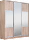 Миниатюра изображения товара Шкаф-купе Рэйгрупп 233 TTX Elgon РГ-01.06 (дуб торонто/хром)