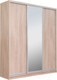 Миниатюра изображения товара Шкаф-купе Рэйгрупп 203 TTX Elgon РГ-02.02 (дуб торонто/хром)