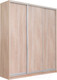 Миниатюра изображения товара Шкаф-купе Рэйгрупп 176 TTX Elgon РГ-03.03 (дуб торонто/хром)