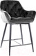 Миниатюра изображения товара Стул барный Signal Cherry H-2 Velvet (Bluvel 19 черный/черный матовый)