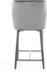 Миниатюра изображения товара Стул барный Signal Colin B H-2 Velvet (Bluvel 14 серый/черный)