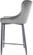Миниатюра изображения товара Стул барный Signal Colin B H-2 Velvet (Bluvel 14 серый/черный)