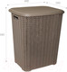 Миниатюра изображения товара Корзина для белья Violet Вязь / 206022 (60л, шоколад)