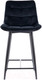 Миниатюра изображения товара Стул барный Signal Chic H-2 Velvet (Bluvel 19 черный/черный)