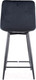 Миниатюра изображения товара Стул барный Signal Chic H-2 Velvet (Bluvel 19 черный/черный)