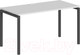 Миниатюра изображения товара Письменный стол Norden 140x70x75 / SG.205.WH.44.AN (антрацит/белый)