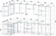Миниатюра изображения товара Кухонный гарнитур Интерлиния Мила Лайт 1.68x3.2 левая (белый платинум/белый платинум/дуб бунратти)