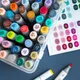 Миниатюра изображения товара Набор маркеров Малевичъ GrafArt Brush / 190904 (60 цветов, базовый)