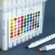 Миниатюра изображения товара Набор маркеров Малевичъ GrafArt Brush / 190904 (60 цветов, базовый)