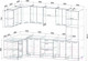 Миниатюра изображения товара Кухонный гарнитур Интерлиния Мила Лайт 1.68x3.0 правая (белый платинум/дуб золотой/дуб бунратти)