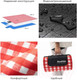 Миниатюра изображения товара Плед для пикника RoadLike PicNic / 335128 (красный)