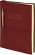 Миниатюра изображения товара Ежедневник Lorex Elegance Stylish Collection / LXDRA5-ESC1 (80л, бордовый)