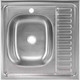 Миниатюра изображения товара Мойка кухонная Saniteco 6060-L