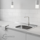 Миниатюра изображения товара Мойка кухонная Saniteco 8060S-R
