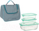 Миниатюра изображения товара Набор контейнеров Luminarc Keep'N Box Q9831 + термосумка