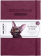 Миниатюра изображения товара Скетчбук Малевичъ 401136 (40л, бордовый)